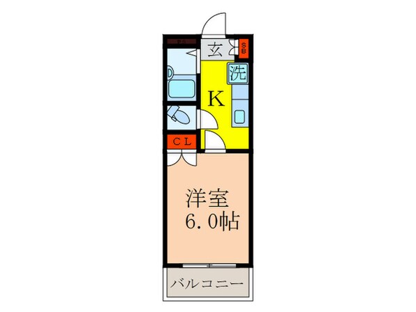 カサ山口の物件間取画像